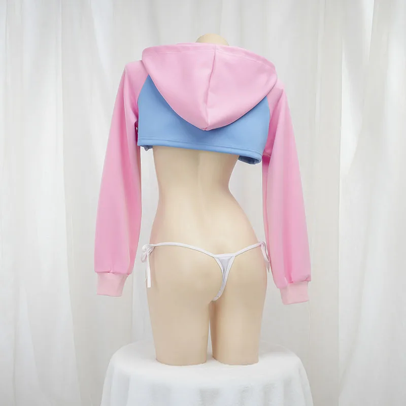 Cute Long Sleeve Crop Top Hood - Crop Top Crochet 리뷰 및 가격