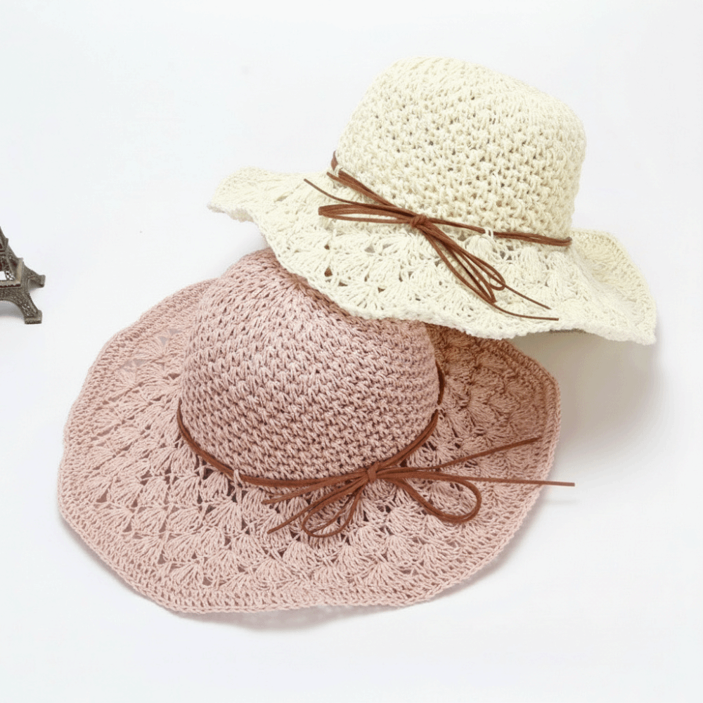 Handwoven Crochet Straw Hat Wi - Hat Floppy Wide 리뷰 및 가격