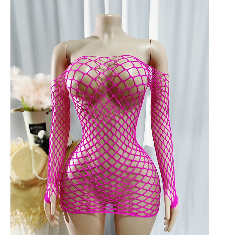 Women Long Sleeve Fishnet Cove - Cover Up Kaftan 리뷰 및 가격