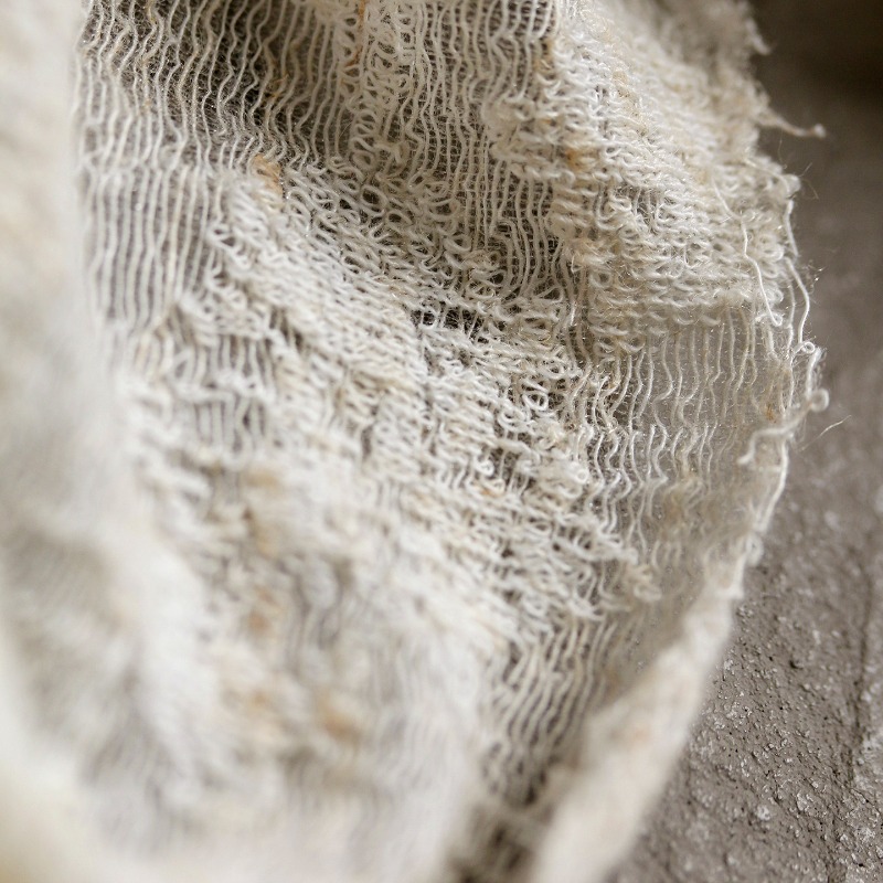 Distressed Vintage Textured Co - Linen Dress Wrap 리뷰 및 가격