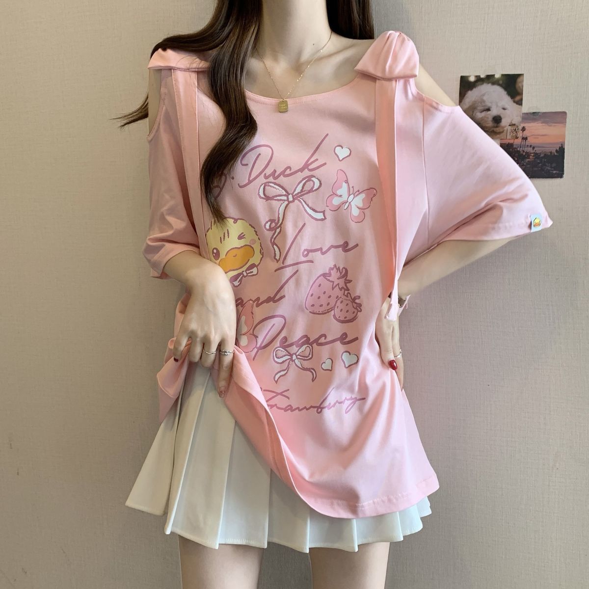 Summer Large-size Women's Clot - Blouse Off Shoulder 리뷰 및 가격