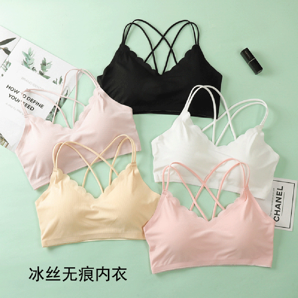 3D Sexy Lingerie Seamless Spor - Bralette Triangle Set 리뷰 및 가격