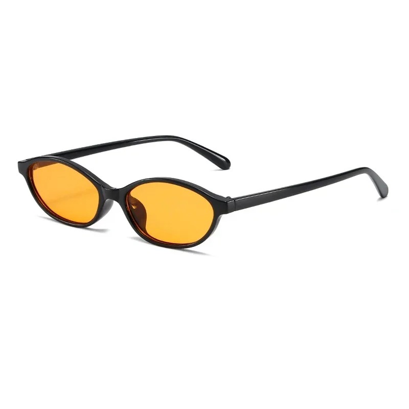 Retro Oval Frame Sunglasses Fa - Sunglasses Cat Eye 리뷰 및 가격
