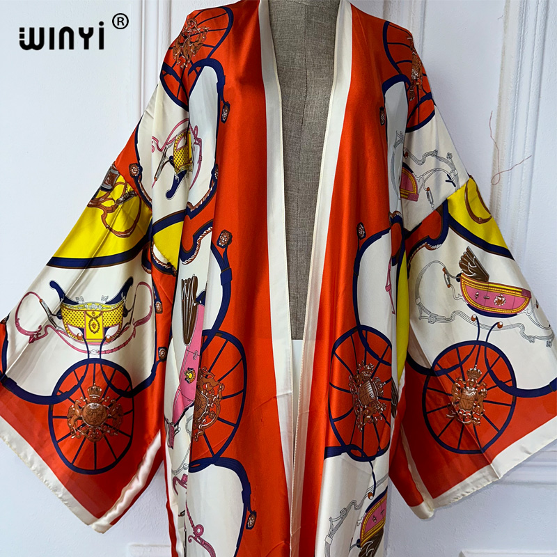 WINYI boho print Kimono Summer - Cover Up Kaftan 리뷰 및 가격