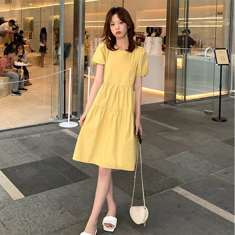 2025 Loose Elegant Korean Casu - Linen Dress Wrap 리뷰 및 가격