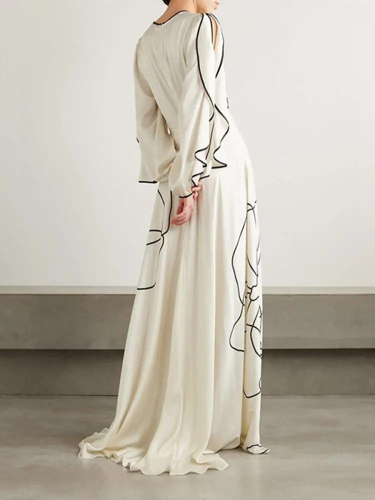 2026 Women White Black Line Pr - Linen Dress Wrap 리뷰 및 가격