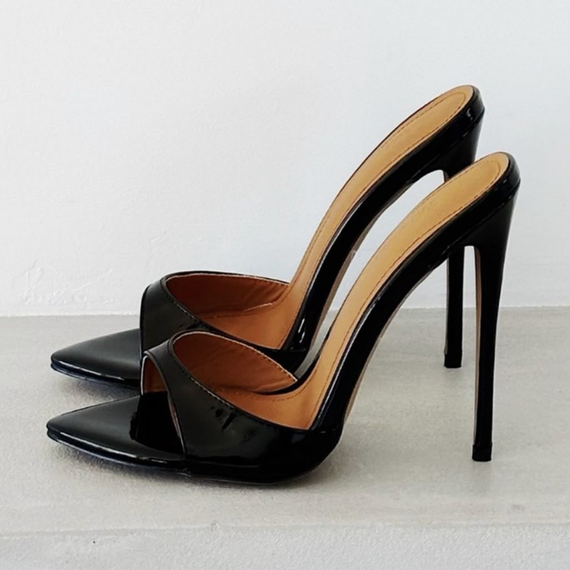Sexy Pointed Toe High Heel Mul - Cover Up Kaftan 리뷰 및 가격