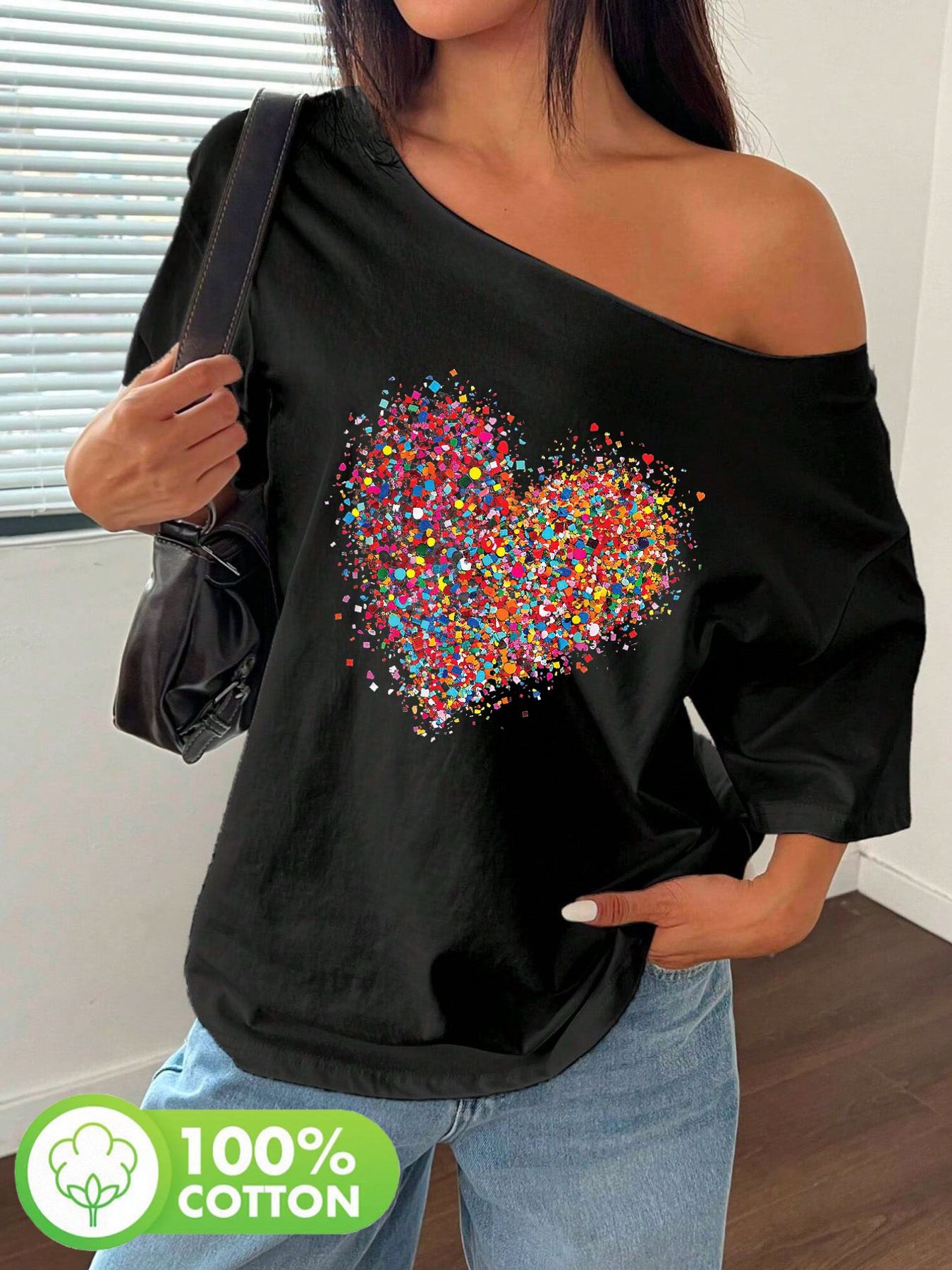 Plus Size 100% Cotton Shoulder - Blouse Off Shoulder 리뷰 및 가격