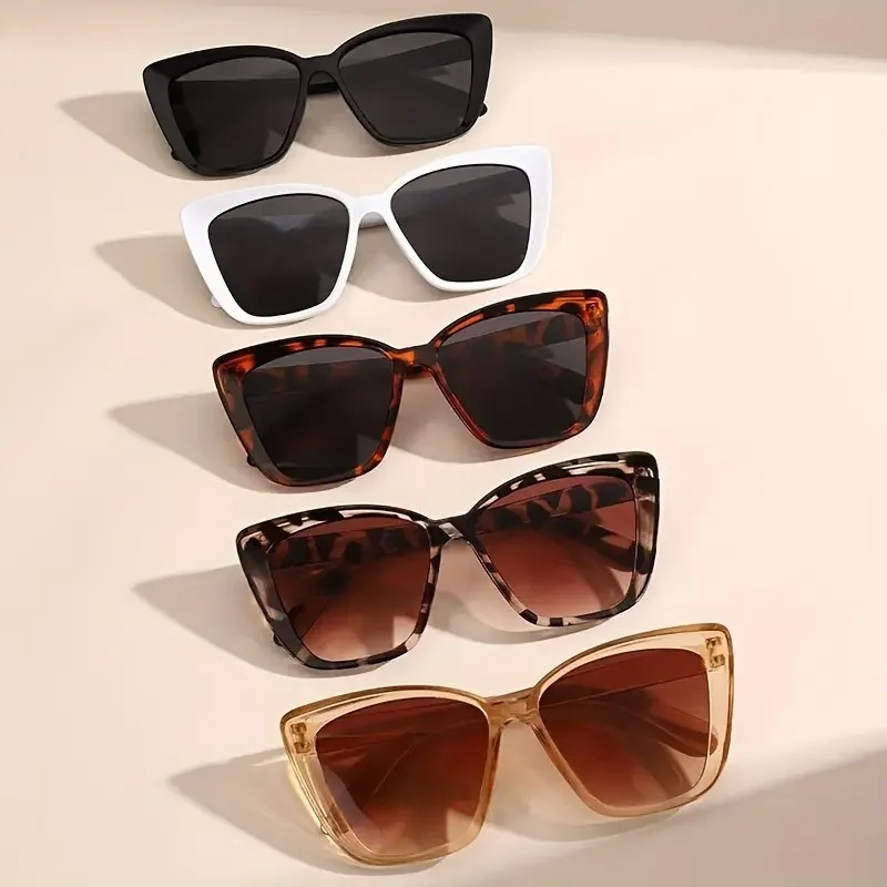 5 Pcs Women's Vintage Cat-Eye  - Sunglasses Cat Eye 리뷰 및 가격