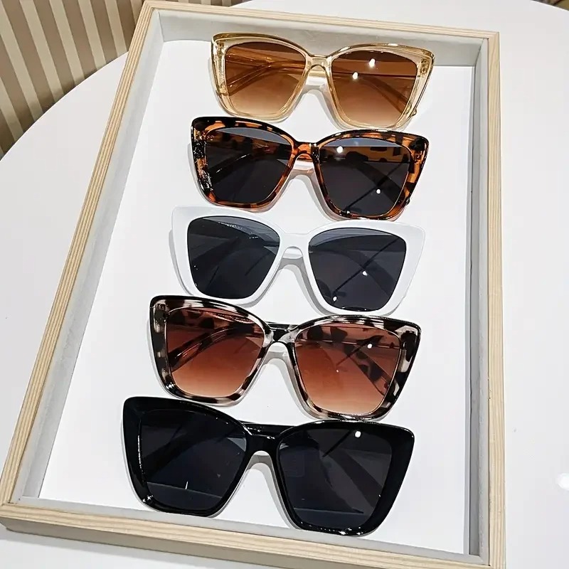 5 Pcs Women's Vintage Cat-Eye  - Sunglasses Cat Eye 리뷰 및 가격