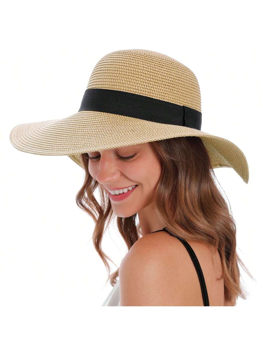 Womens Wide Brim Straw Sun Hat - Hat Floppy Wide 리뷰 및 가격