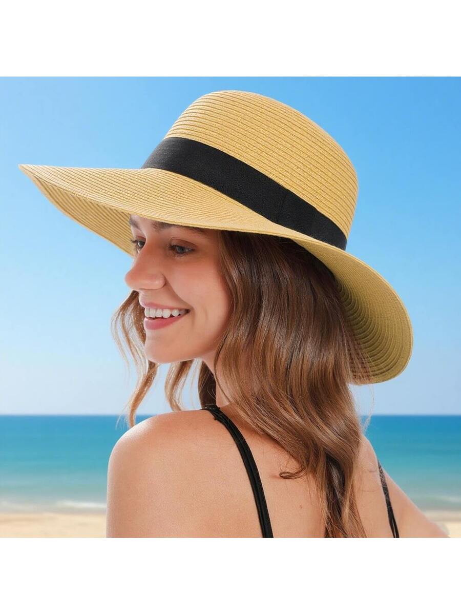Womens Wide Brim Straw Sun Hat - Hat Floppy Wide 리뷰 및 가격