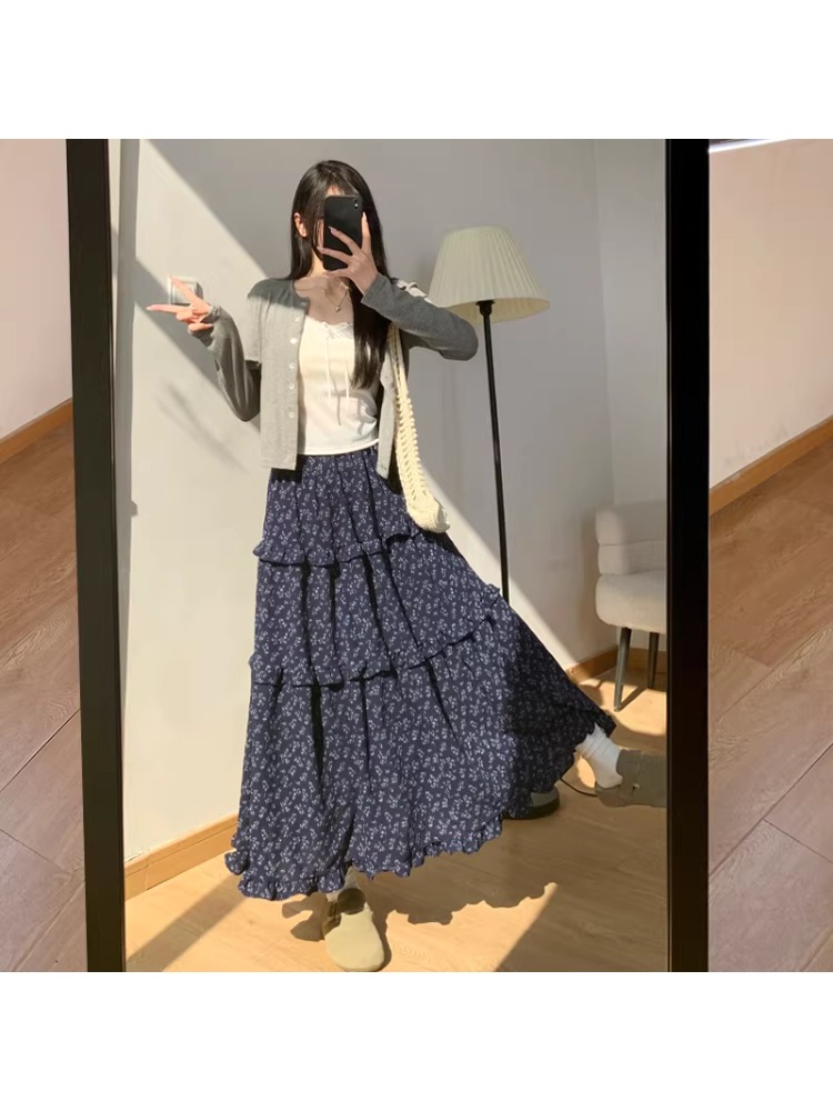Floral A-Line Midi Skirt Women - Midi Skirt Floral 리뷰 및 가격