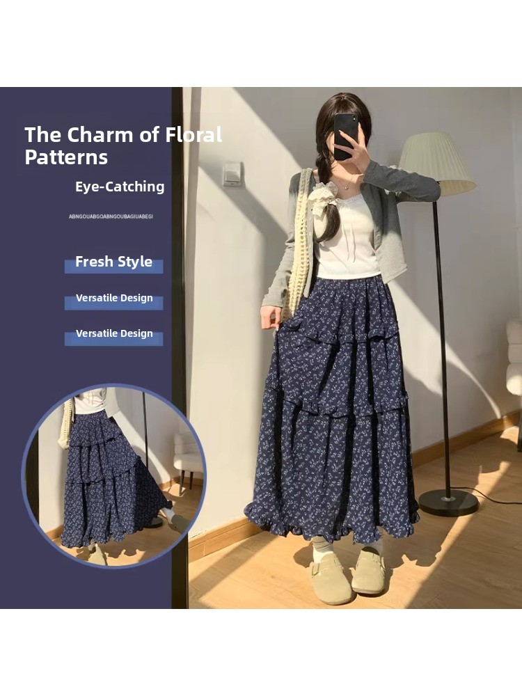 Floral A-Line Midi Skirt Women - Midi Skirt Floral 리뷰 및 가격