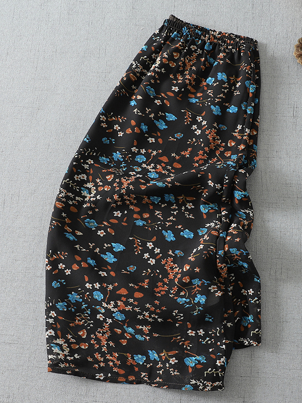 Summer 2026 New Elastic Waist  - Midi Skirt Floral 리뷰 및 가격