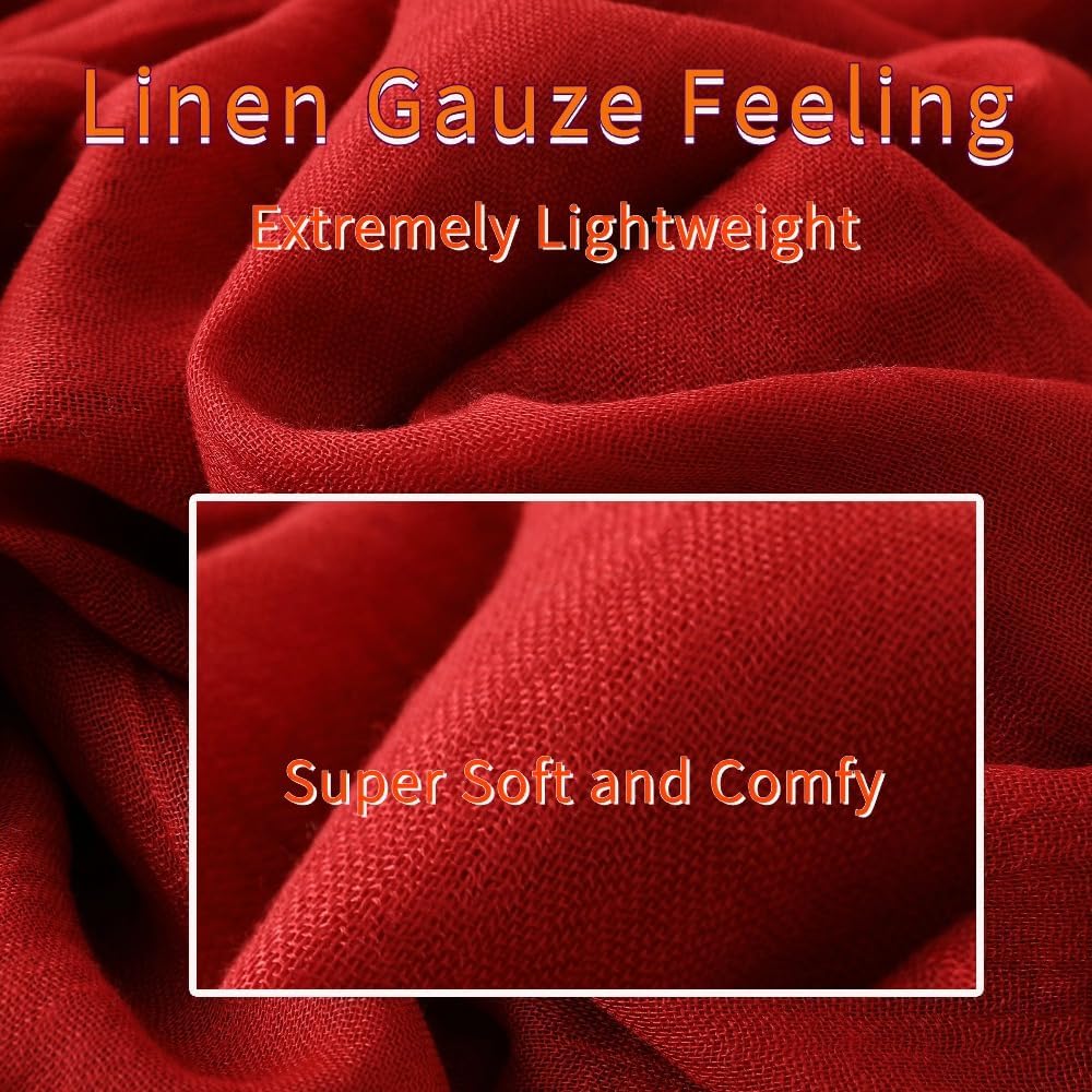 Lightweight Gauze Linen Feelin - Linen Dress Wrap 리뷰 및 가격